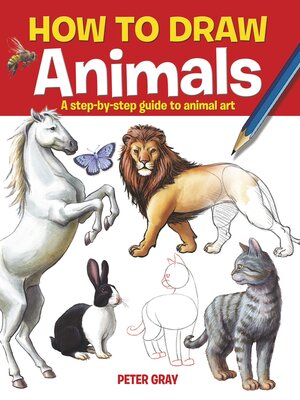cover image of How to Draw Animals: a step-by-step guide to animal art